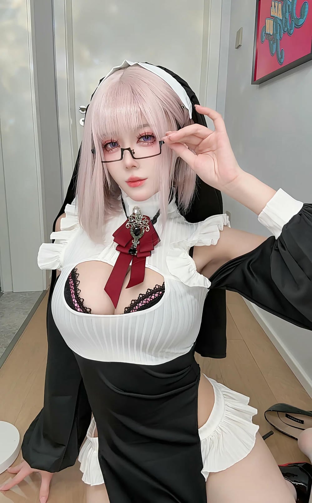 图片[16]-九言 – 修女2 【23P】 – COSPLAY-御萝部落