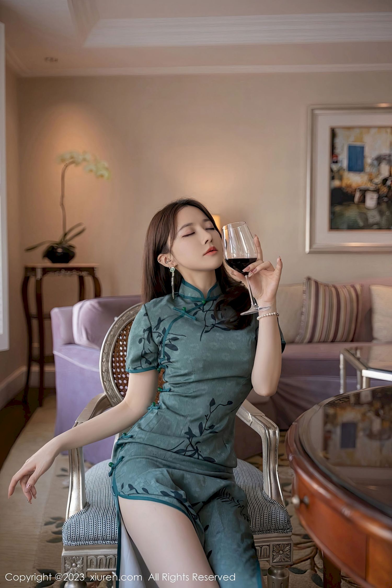 鱼子酱Fish - 旗袍+修长美腿巴厘岛旅拍