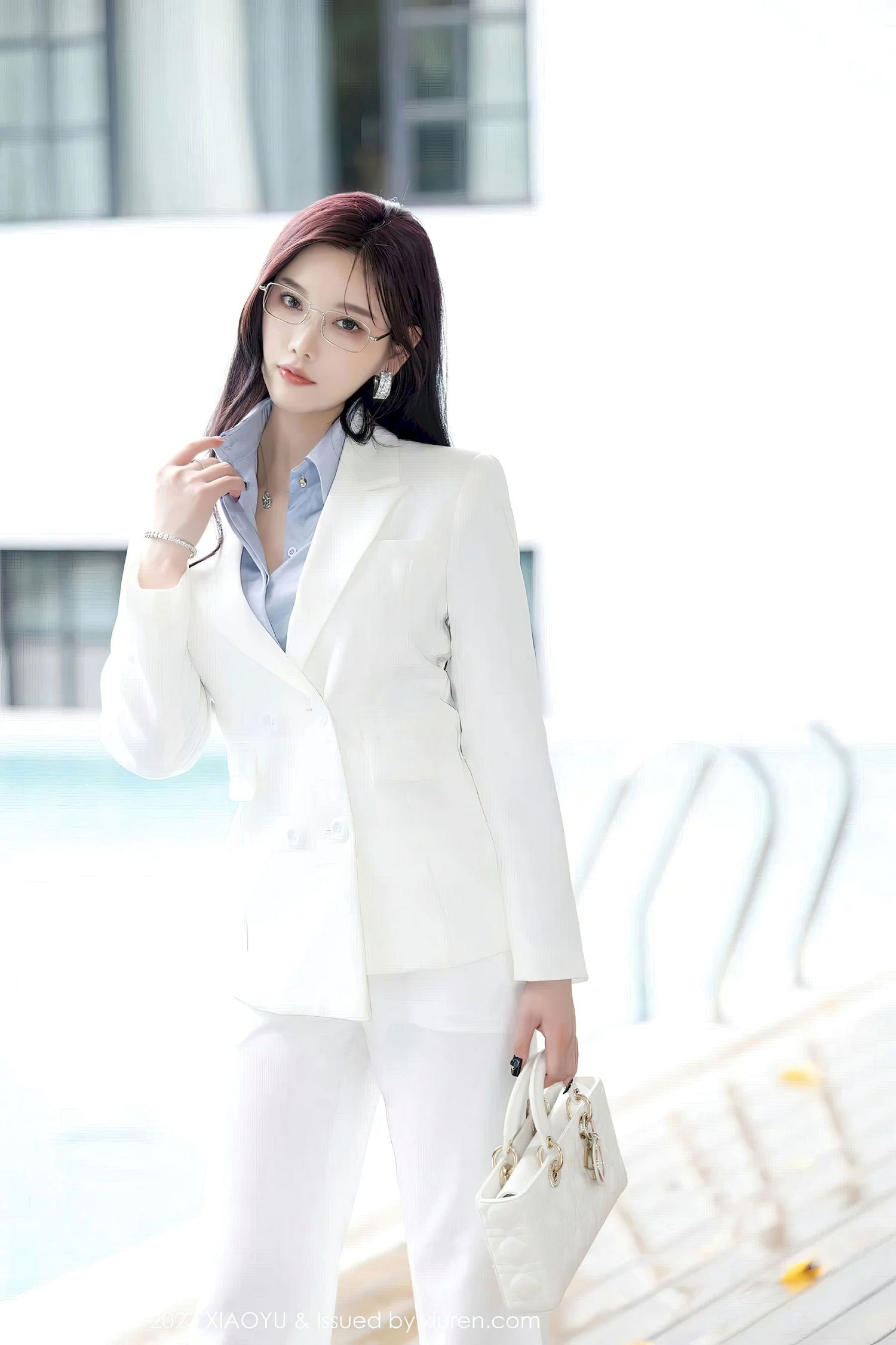 杨晨晨Yome - 白领OL+原色丝袜贵州旅拍