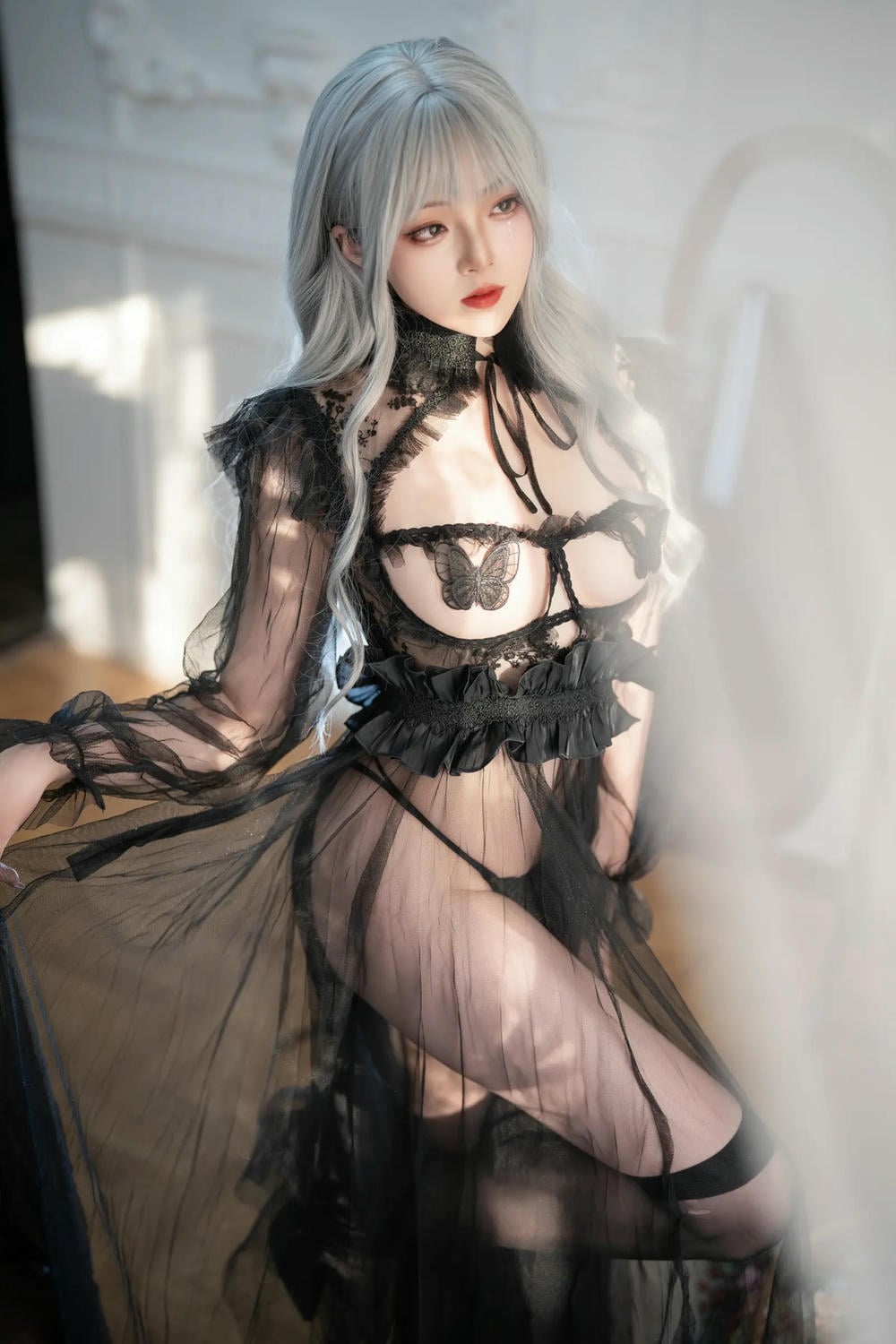 图片[12]-Natsuko夏夏子 – Black Butterfly 【62P】 – COSPLAY-御萝部落