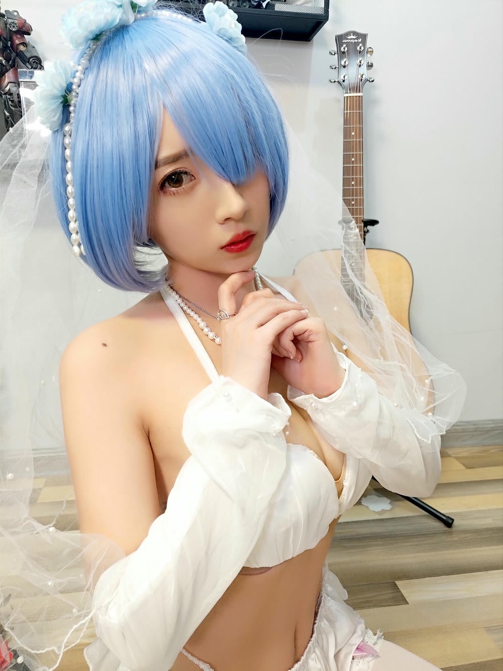 图片[29]-小女巫露娜《雷姆婚紗》【29P】 – COSPLAY-御萝部落